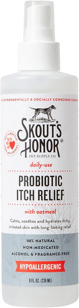 SKOUT'S HONOR Probiotic Itch Relief Spray for Pets 8 Fl.Oz.