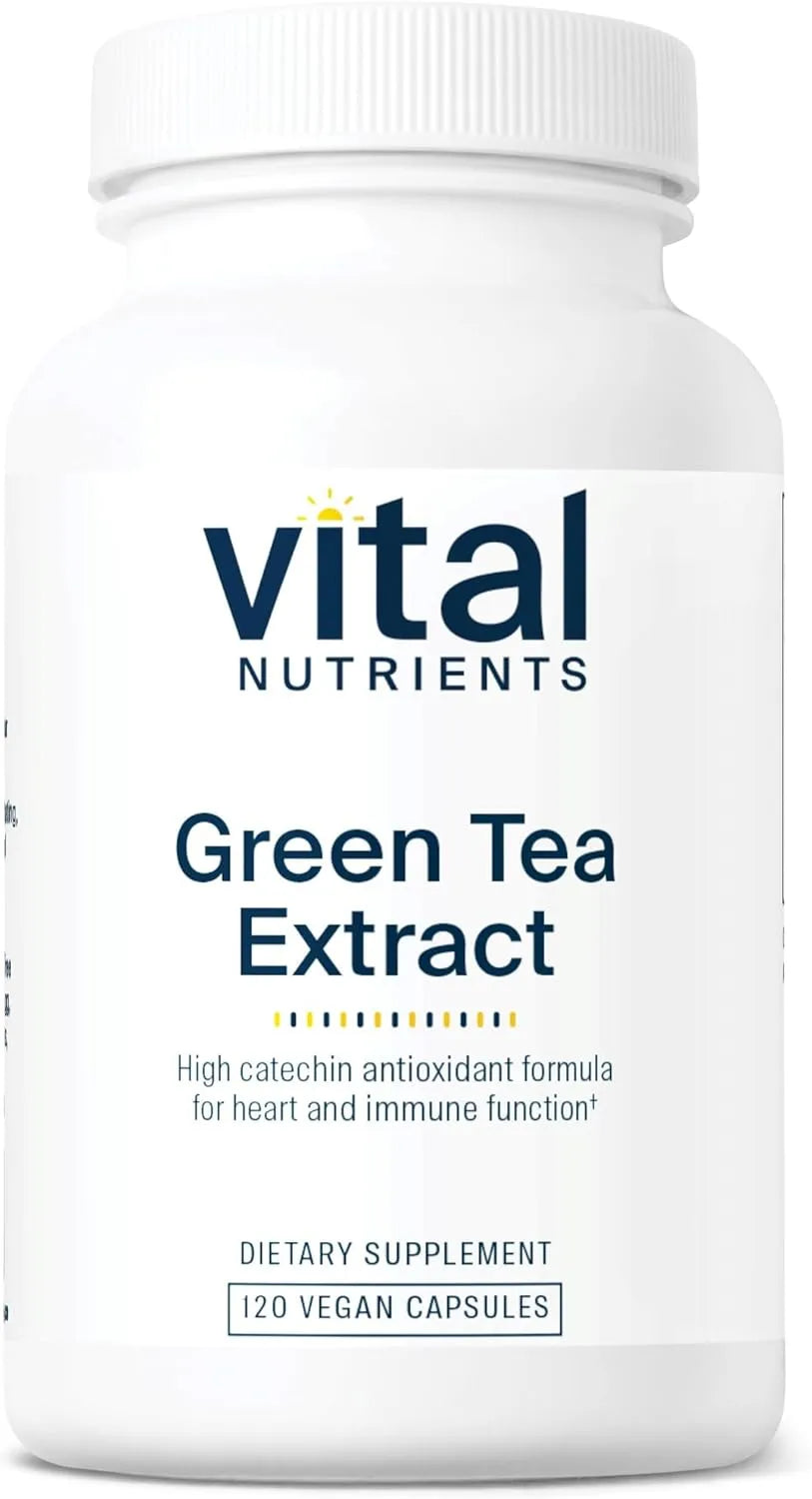 VITAL NUTRIENTS - Vital Nutrients Green Tea Extract 550Mg. 120 Capsulas - The Red Vitamin MX - Suplementos Alimenticios - {{ shop.shopifyCountryName }}