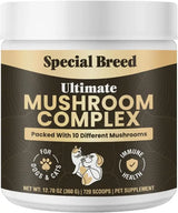 SPECIAL BREED - Special Breed Mushroom Powder for Dogs & Cats 720 Servicios 360Gr. - The Red Vitamin MX - Suplementos Herbales Para Perros - {{ shop.shopifyCountryName }}