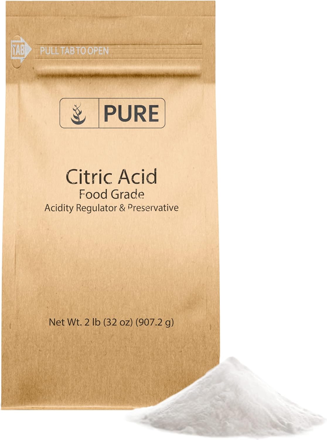 Pure Original Ingredients Citric Acid 907Gr.