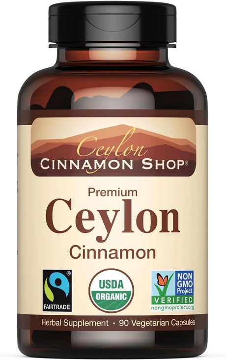 CEYLON CINNAMON SHOP - Ceylon Cinnamon Shop Organic Ceylon Cinnamon 90 Capsulas - The Red Vitamin MX - Suplementos Alimenticios - {{ shop.shopifyCountryName }}