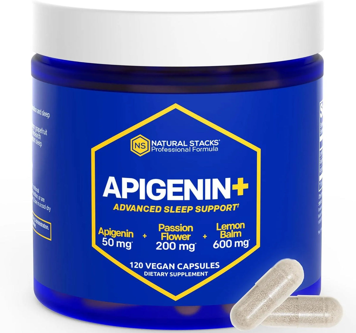 NATURAL STACKS - Natural Stacks Apigenin 50Mg. 120 Capsulas - The Red Vitamin MX - Suplementos Alimenticios - {{ shop.shopifyCountryName }}