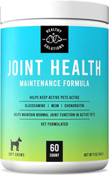 HEALTHY SOLUTIONS FOR PETS - Healthy Solutions For Pets Glucosamine for Dogs Maintenance Dog Hip & Joint 60 Masticables - The Red Vitamin MX - Cuidado De Cadera Y Articulaciones Para Perros - {{ shop.shopifyCountryName }}