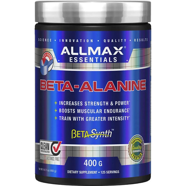 ALLMAX NUTRITION - ALLMAX Nutrition Beta-Alanine 400Gr. - The Red Vitamin MX - Suplementos Alimenticios - {{ shop.shopifyCountryName }}