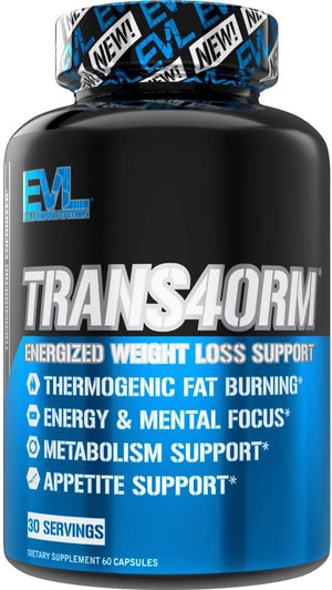 EVL Thermogenic Fat Burner Pills 60 Capsulas - The Red Vitamin MX - Suplementos Alimenticios - EVLUTION
