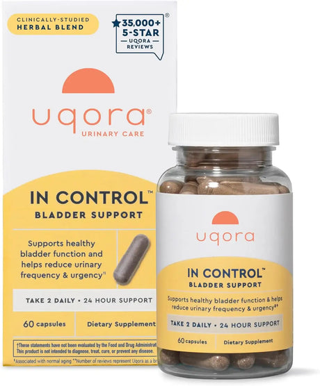 UQORA - Uqora in Control Bladder Support 60 Capsulas - The Red Vitamin MX - Suplementos Alimenticios - {{ shop.shopifyCountryName }}