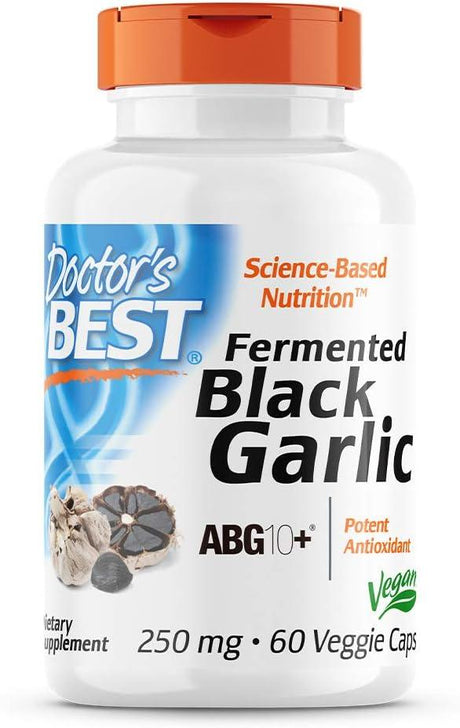 DOCTOR'S BEST - Doctor's Best Black Garlic Extract ABG10+ 250Mg. 60 Capsulas - The Red Vitamin MX - Suplementos Alimenticios - {{ shop.shopifyCountryName }}