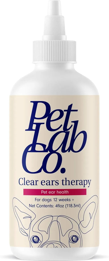 PETLAB CO. - PetLab Co. Clear Ears Therapy Ear Cleaner for Dogs 4 Fl.Oz. - The Red Vitamin MX - Cuidado Del Oído De Perros - {{ shop.shopifyCountryName }}