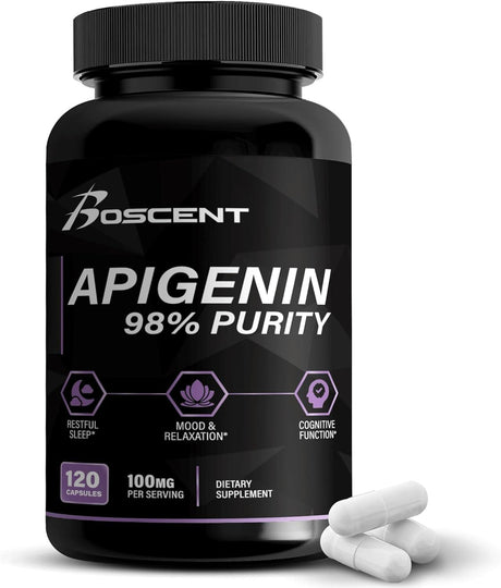 BOSCENT - BOSCENT Apigenin 100Mg. 120 Capsulas - The Red Vitamin MX - Suplementos Alimenticios - {{ shop.shopifyCountryName }}