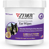 ZYMOX - Zymox Advanced Enzymatic Ear Wipes for Dogs and Cats 100 Toallitas - The Red Vitamin MX - Cuidado Del Oído De Perros - {{ shop.shopifyCountryName }}