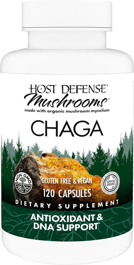 HOST DEFENSE - Host Defense Chaga 120 Capsulas - The Red Vitamin MX - Suplementos Alimenticios - {{ shop.shopifyCountryName }}