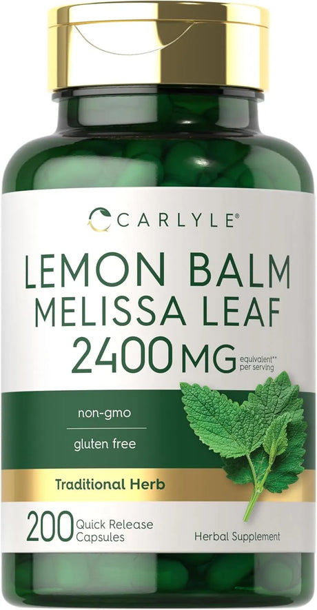 CARLYLE - Carlyle Lemon Balm 2400Mg. 200 Capsulas - The Red Vitamin MX - Suplementos Alimenticios - {{ shop.shopifyCountryName }}