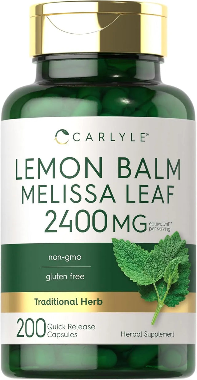 CARLYLE - Carlyle Lemon Balm 2400Mg. 200 Capsulas - The Red Vitamin MX - Suplementos Alimenticios - {{ shop.shopifyCountryName }}