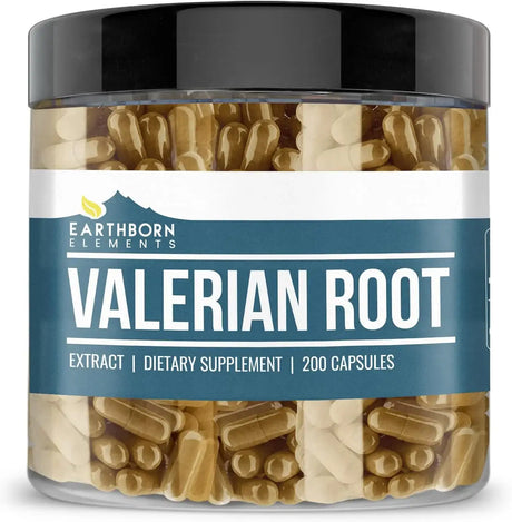 EARTHBORN ELEMENTS - Earthborn Elements Valerian Root 200 Capsulas - The Red Vitamin MX - Suplementos Alimenticios - {{ shop.shopifyCountryName }}