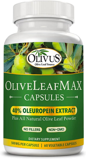 OLIVUS - Olivus OliveLeafMAX Olive Leaf Extract 500Mg. 60 Capsulas - The Red Vitamin MX - Suplementos Alimenticios - {{ shop.shopifyCountryName }}