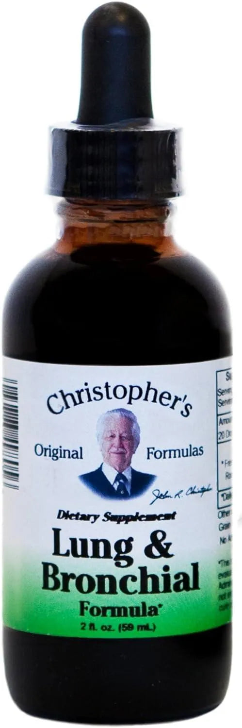 CHRISTOPHER´S - Christopher's Original Formulas Lung Plus Bronchial 2 Fl.Oz. - The Red Vitamin MX - Suplementos Alimenticios - {{ shop.shopifyCountryName }}