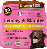 NATURAL DOG - Natural Dog Company Cranberry Supplement for Dogs 90 Masticables - The Red Vitamin MX - Salud De Tracto Urinario Para Perros - {{ shop.shopifyCountryName }}