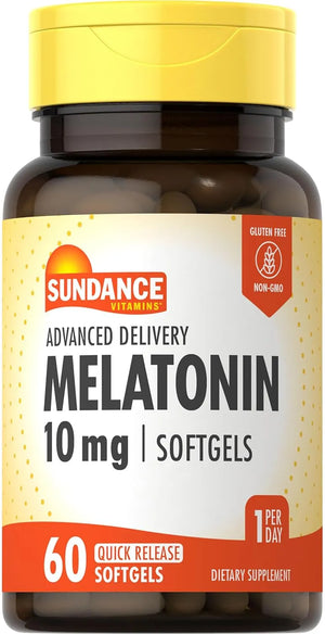 SUNDANCE - Sundance Melatonin 10Mg. 60 Capsulas Blandas - The Red Vitamin MX - Suplementos Alimenticios - {{ shop.shopifyCountryName }}