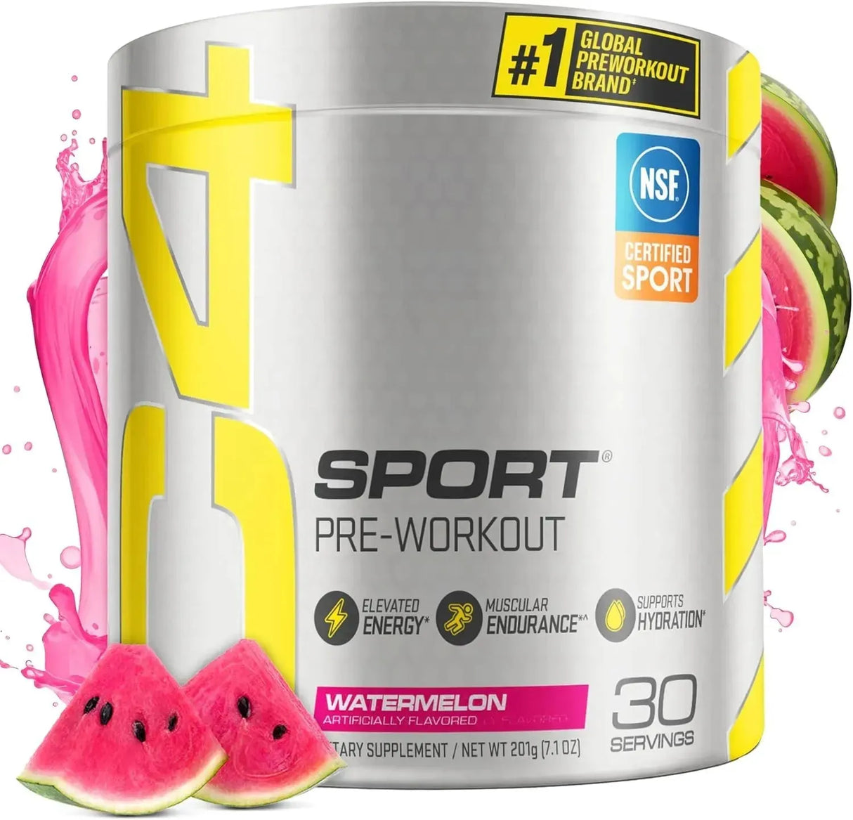 CELLUCOR - Cellucor C4 Sport Pre Workout Powder Watermelon 30 Servicios 201Gr. - The Red Vitamin MX - Suplementos Alimenticios - {{ shop.shopifyCountryName }}