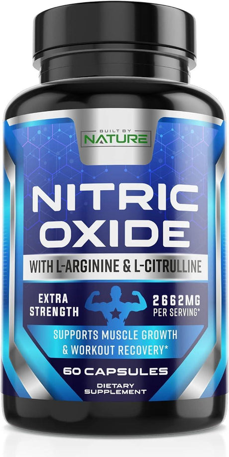 BUILT BY NATURE - Built by Nature Nitric Oxide 60 Capsulas - The Red Vitamin MX - Suplementos Alimenticios - {{ shop.shopifyCountryName }}