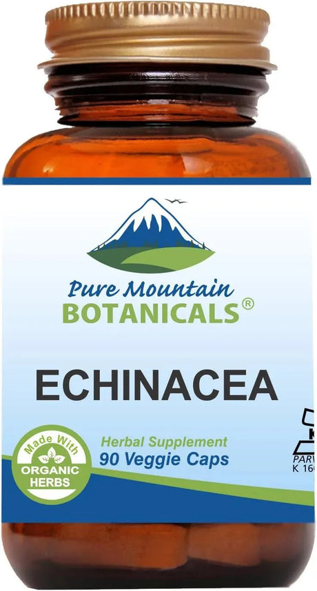 PURE MOUNTAIN BOTANICALS - Pure Mountain Botanicals Echinacea 90 Capsulas - The Red Vitamin MX - Suplementos Alimenticios - {{ shop.shopifyCountryName }}