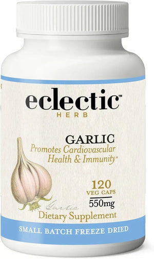 ECLECTIC HERB - Eclectic Raw Freeze-Dried Non-GMO Garlic 120 Capsulas - The Red Vitamin MX - Suplementos Alimenticios - {{ shop.shopifyCountryName }}