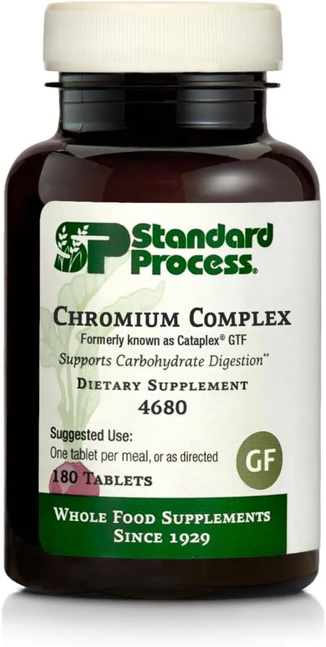 STANDARD PROCESS - Standard Process Chromium Complex 180 Tabletas - The Red Vitamin MX - Suplementos Alimenticios - {{ shop.shopifyCountryName }}