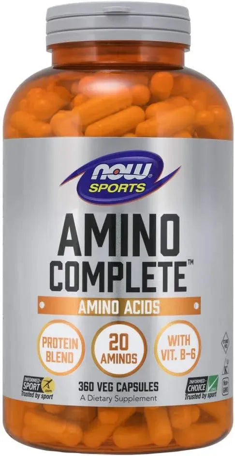 NOW SPORTS - NOW Sports Nutrition Amino Complete 360 Capsulas - The Red Vitamin MX - Suplementos Alimenticios - {{ shop.shopifyCountryName }}