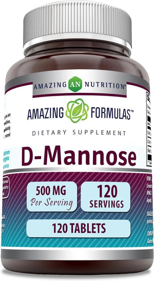 AMAZING FORMULAS - Amazing Formulas D-Mannose 500Mg. 120 Tabletas - The Red Vitamin MX - Suplementos Alimenticios - {{ shop.shopifyCountryName }}