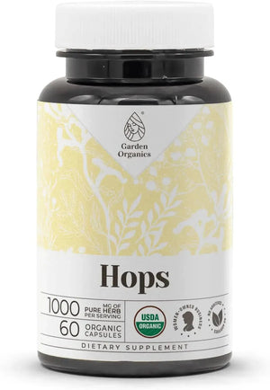 GARDEN ORGANICS - Garden Organics Hops 1000Mg. 60 Capsulas - The Red Vitamin MX - Suplementos Alimenticios - {{ shop.shopifyCountryName }}