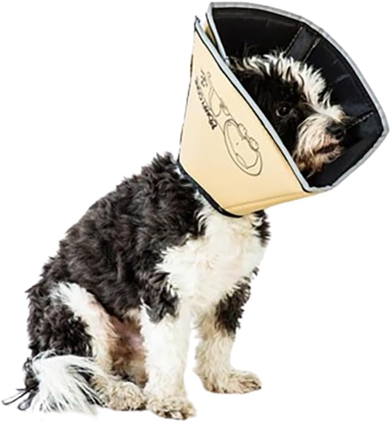 All Four Paws Comfy Cone Pet Cone for Dogs TAN XLARGE