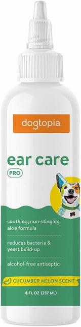 DOGTOPIA - Dogtopia Ear Care Pro Solution for Dogs 8 Fl.Oz. - The Red Vitamin MX - Cuidado Del Oído De Perros - {{ shop.shopifyCountryName }}