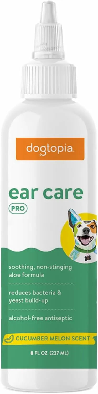 DOGTOPIA - Dogtopia Ear Care Pro Solution for Dogs 8 Fl.Oz. - The Red Vitamin MX - Cuidado Del Oído De Perros - {{ shop.shopifyCountryName }}