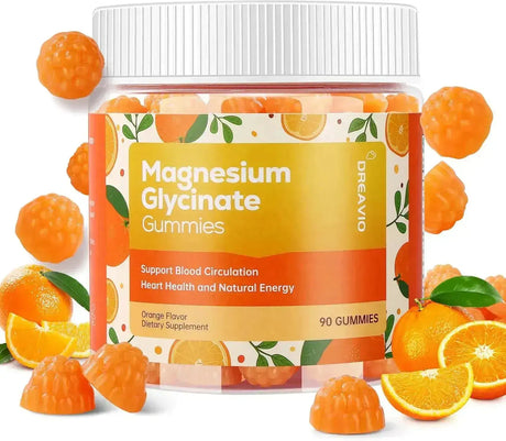 DREAVIO - DREAVIO Magnesium Glycinate Gummies 400Mg. Orange 90 Gomitas - The Red Vitamin MX - Suplementos Alimenticios - {{ shop.shopifyCountryName }}