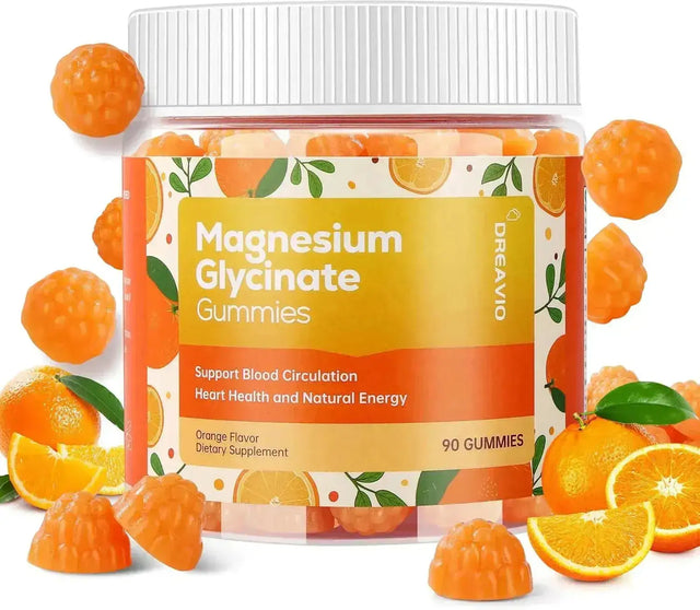 DREAVIO - DREAVIO Magnesium Glycinate Gummies 400Mg. Orange 90 Gomitas - The Red Vitamin MX - Suplementos Alimenticios - {{ shop.shopifyCountryName }}