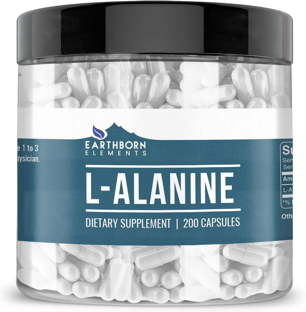 EARTHBORN ELEMENTS - Earthborn Elements L-Alanine 200 Capsulas - The Red Vitamin MX - Suplementos Alimenticios - {{ shop.shopifyCountryName }}