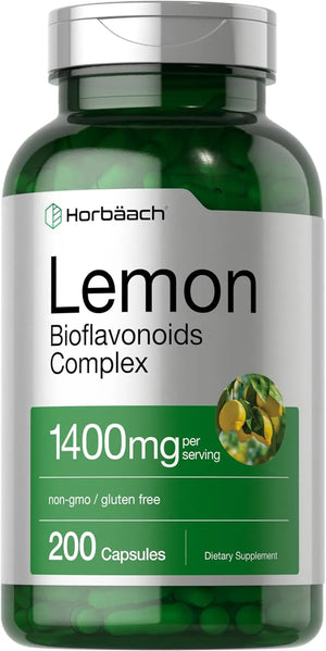 HORBAACH - Horbaach Lemon Bioflavonoids Complex with Rutin and Hesperidin 1400Mg. 200 Capsulas - The Red Vitamin MX - Suplementos Alimenticios - {{ shop.shopifyCountryName }}