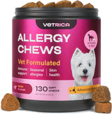 Vetrica Dog Allergy Relief Chews 130 Masticables