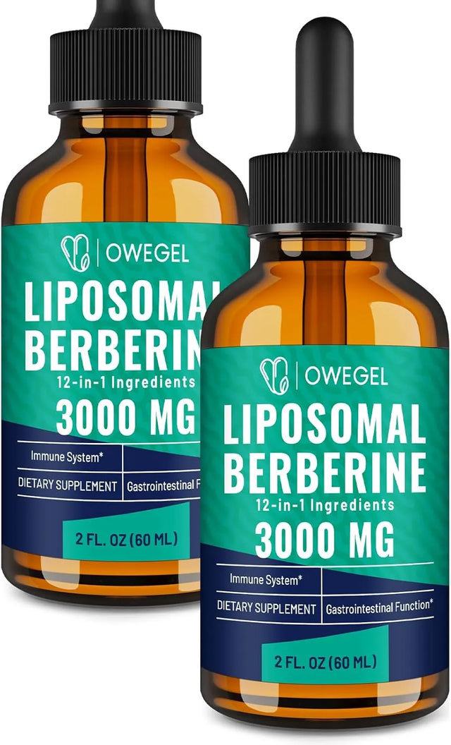 OWEGEL - Owegel Berberine HCL 3,000Mg. 60Ml. 2 Pack - The Red Vitamin MX - Suplementos Alimenticios - {{ shop.shopifyCountryName }}