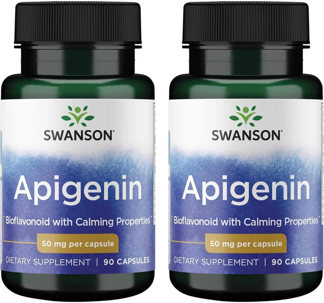 SWANSON - Swanson Apigenin 50Mg. 90 Capsulas 2 Pack - The Red Vitamin MX - Suplementos Alimenticios - {{ shop.shopifyCountryName }}