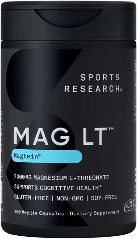 SPORTS RESEARCH - Sports Research Magtein Magnesium L-Threonate 180 Capsulas - The Red Vitamin MX - Suplementos Alimenticios - {{ shop.shopifyCountryName }}