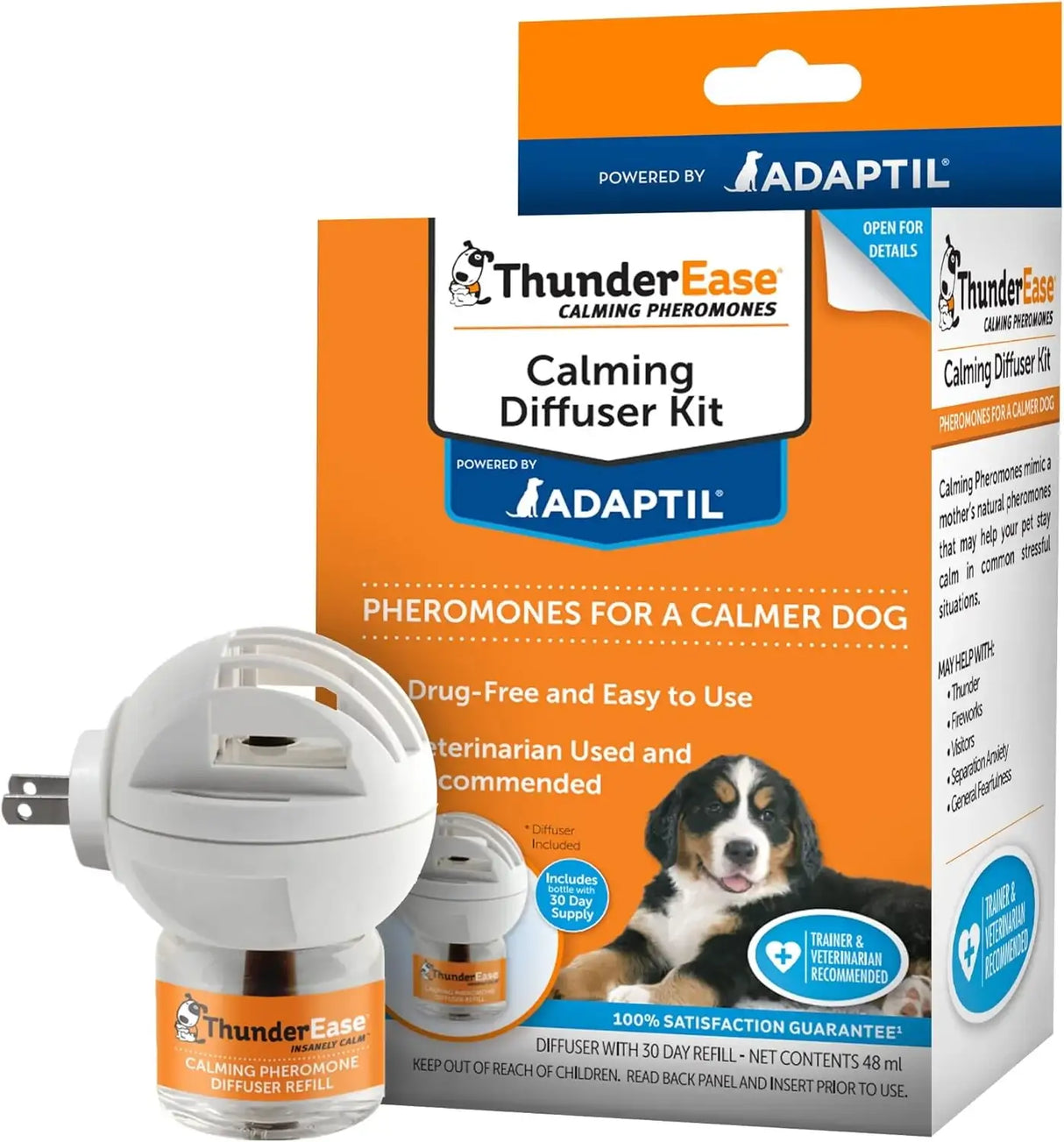 ADAPTIL - ADAPTIL ThunderEase Dog Calming Pheromone Diffuser Kit 30 Dias - The Red Vitamin MX - Relajantes Para Perros - {{ shop.shopifyCountryName }}