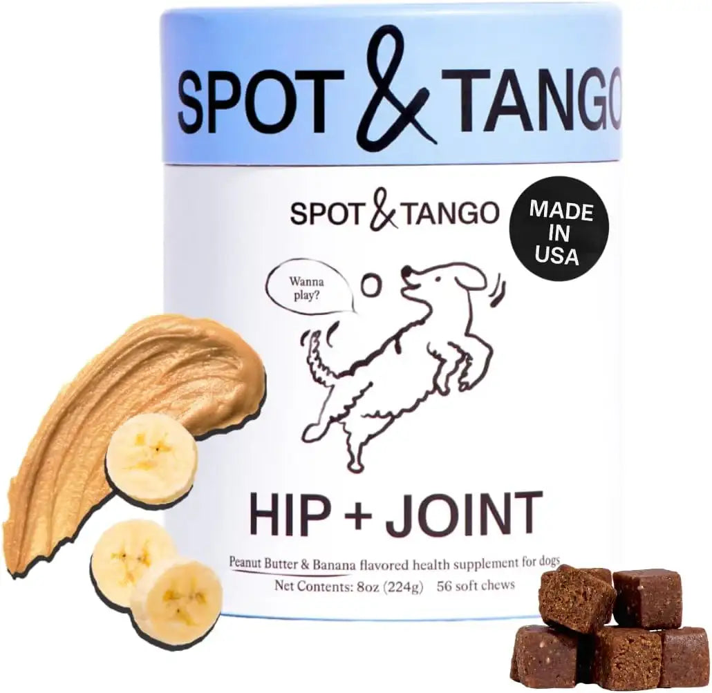 SPOT & TANGO - Spot & Tango Hip + Joint Supplement for Dogs 56 Masticables - The Red Vitamin MX - Cuidado De Cadera Y Articulaciones Para Perros - {{ shop.shopifyCountryName }}