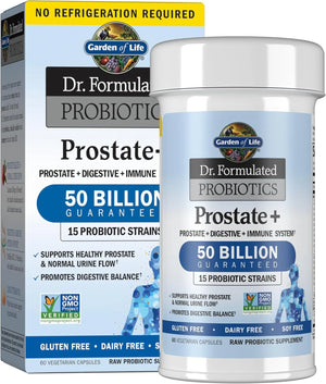 GARDEN OF LIFE - Garden of Life Dr. Formulated Probiotics Prostate+ 60 Capsulas - The Red Vitamin MX - Suplementos Alimenticios - {{ shop.shopifyCountryName }}