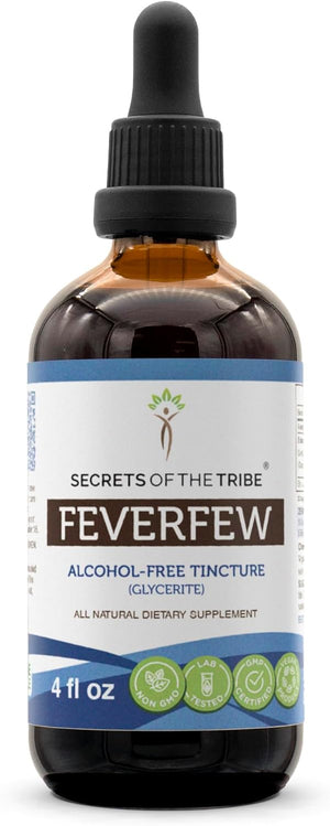 Secrets of the Tribe Feverfew Liquid Extract 4 Fl.Oz.