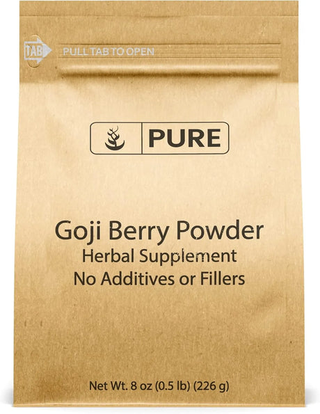 PURE ORIGINAL INGREDIENTS - Pure Original Ingredients Goji Berry Powder 226Gr. - The Red Vitamin MX - Suplementos Alimenticios - {{ shop.shopifyCountryName }}