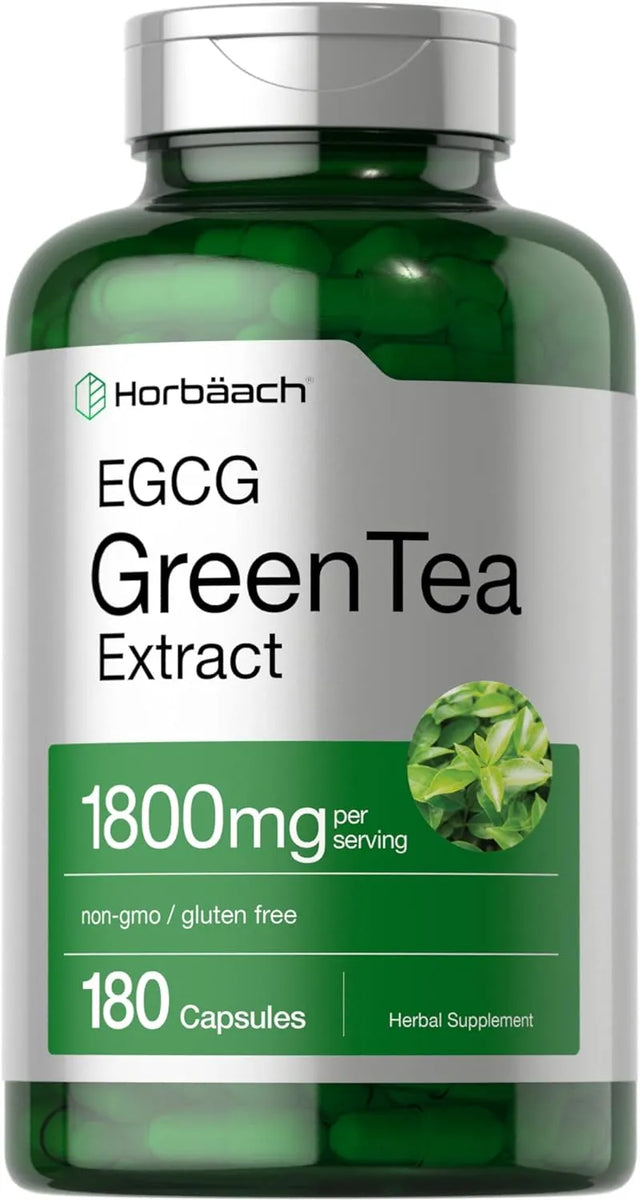 HORBAACH - Horbaach EGCG Green Tea Extract 1800Mg. 180 Capsulas - The Red Vitamin MX - Suplementos Alimenticios - {{ shop.shopifyCountryName }}