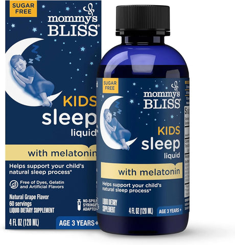 MOMMY'S BLISS - Mommy's Bliss Kids Sleep Liquid with Melatonin & Calming Herbs 4 Fl.Oz. - The Red Vitamin MX - Suplementos Alimenticios - {{ shop.shopifyCountryName }}