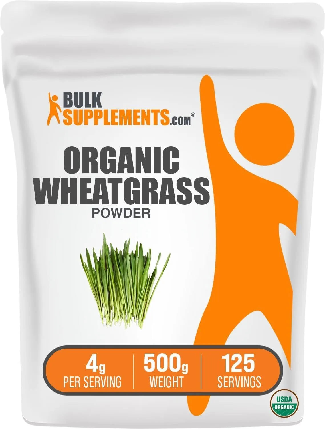 BULK SUPPLEMENTS - Bulk Supplements Organic Wheatgrass Powder 500Gr. - The Red Vitamin MX - Suplementos Alimenticios - {{ shop.shopifyCountryName }}