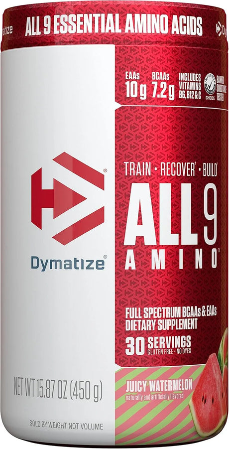 DYMATIZE - Dymatize All9 Amino 30 Servicios Juicy Watermelon 450Gr. - The Red Vitamin MX - Suplementos Alimenticios - {{ shop.shopifyCountryName }}